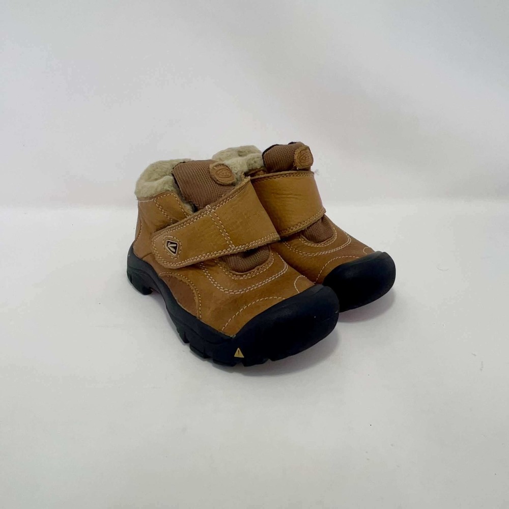 KEEN Kootenay III Little Kids 10 Waterproof Leather Fleece Boots 1006218 Snow